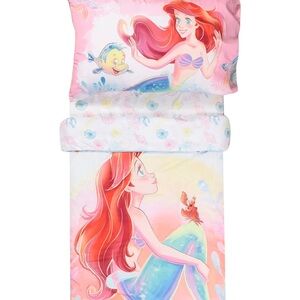 Disney Ariel Toddler Bedding Set - Pink and Blue